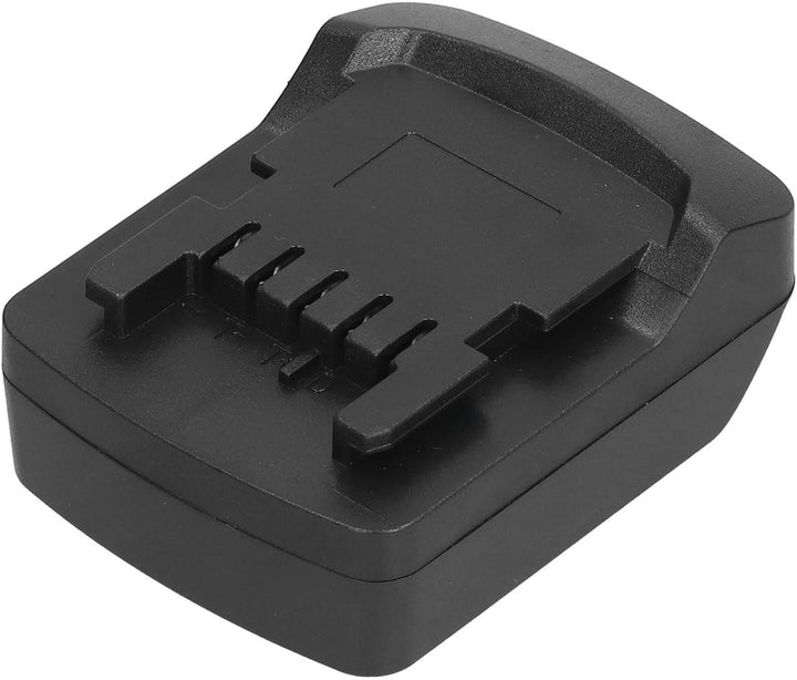 Akkuadapter Schwarz Zum Umrüsten von Milwaukee 18V M18 Akku auf Metabo 18V Lithium Akku