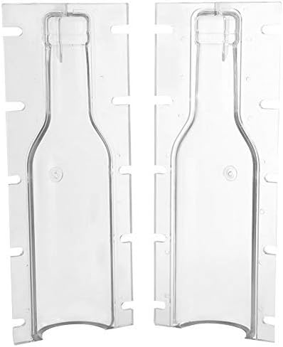 Jeffergrill Kerzenform Zum Giessen Flasche Kerzenschimmel Formzucker Silikonhalter Klare Kunststoff