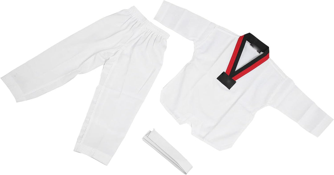 Taekwondo-Anzug, Elastischer Bund, rutschfest, Atmungsaktiv, Bequem, Taekwondo-Anzug für Zum Trainin