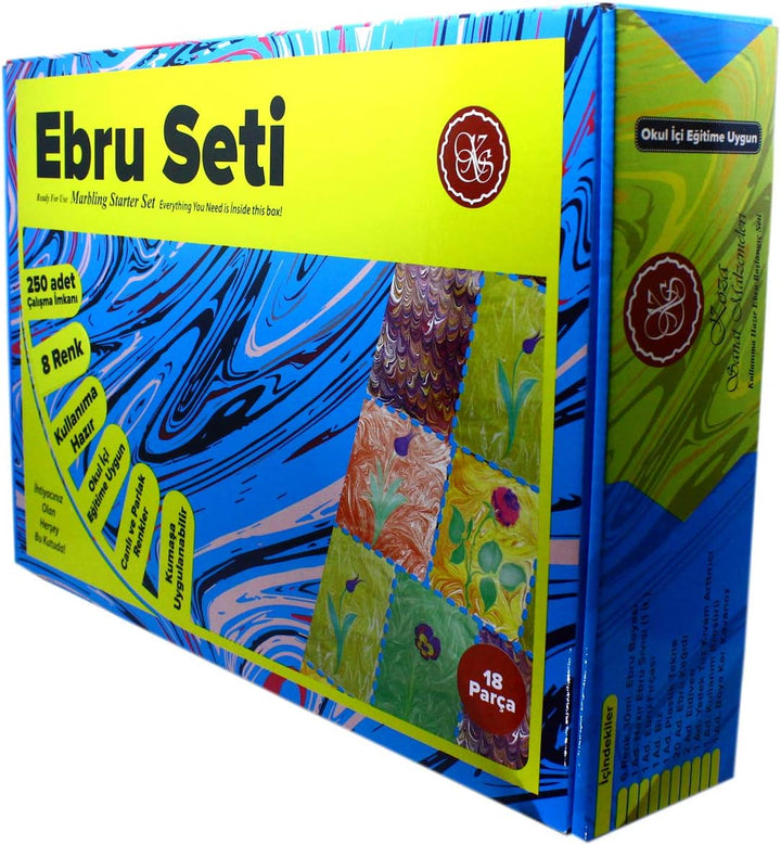 KozaSanat Koza Art Fertigmarine Set A4 8 Farben