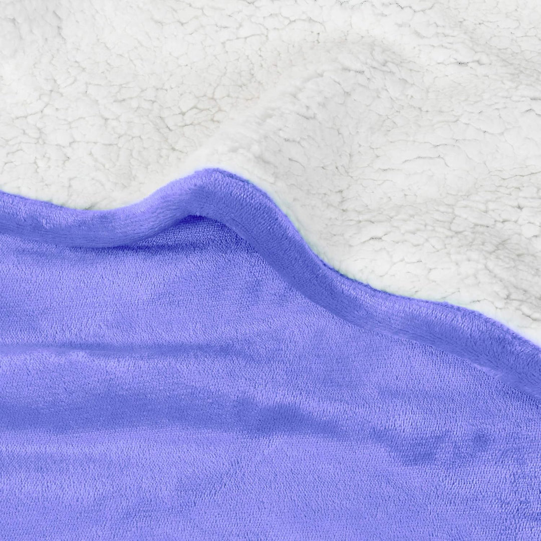 Catalonia Classy Sherpa Poncho Decke Superweiche bequeme Plüsch tragbare Fleecedecke für Erwachsene