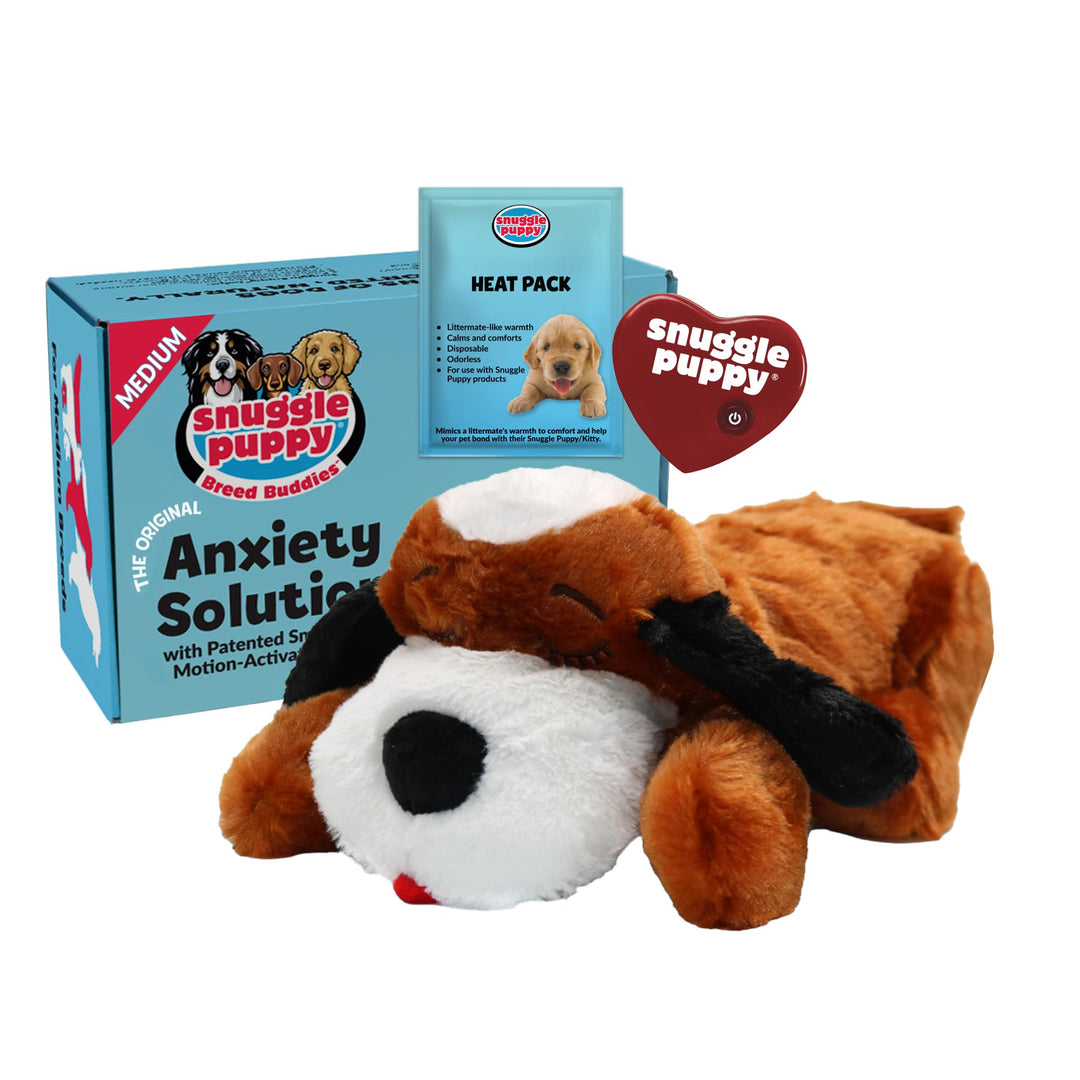 Smartpetlove Snuggle Puppy Brown/White, brown/white