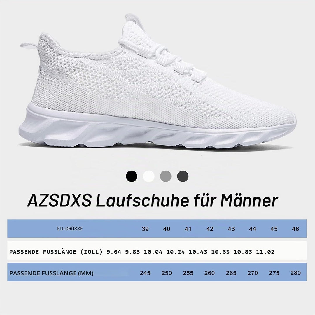 AZSDXS Sneaker Sportschuhe FüR Herren Turnschuhe Herren Schuhe Herren Sneaker Herren 42 EU Weiss, 42