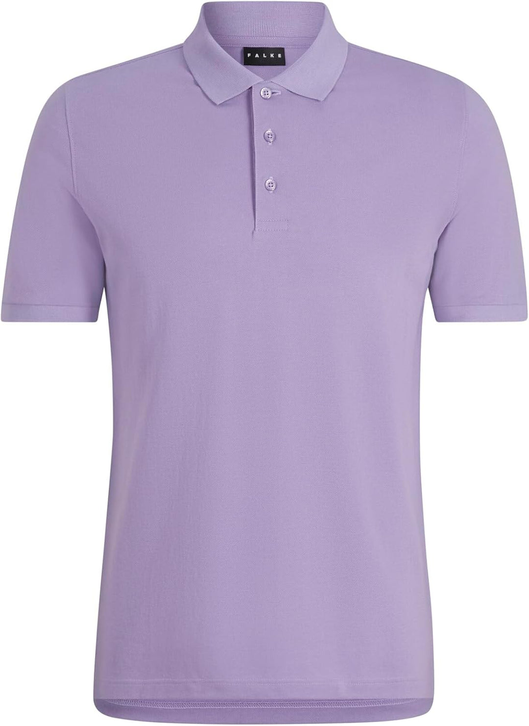 FALKE Herren Basic Polo Shirt Piqué Polohemd weich hautfreundlich atmungsaktive Baumwolle 1 Stück M