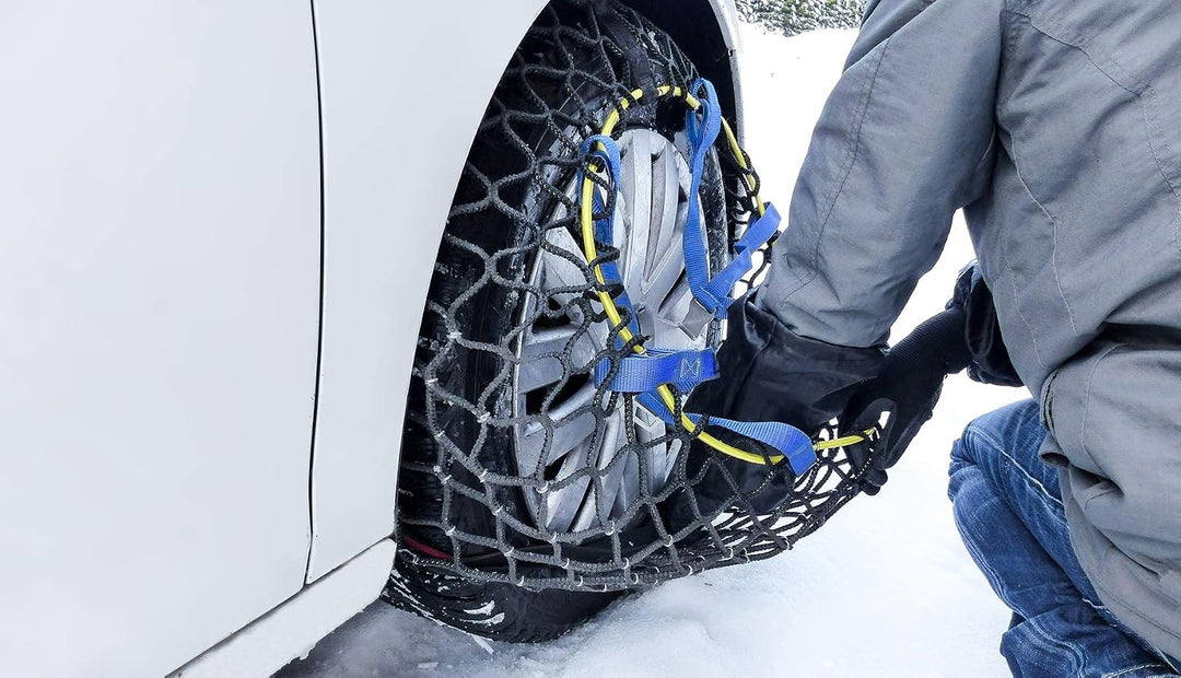 MICHELIN EASY GRIP EVOLUTION 18 Schneekette Auto Textilschneekette 2 Stück | Reifen Schneekette Ultr