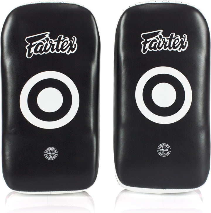 Fairtex Gebogene MMA Muay Thai Pads (Paar) Schwarz Extra Thick, Schwarz Extra Thick