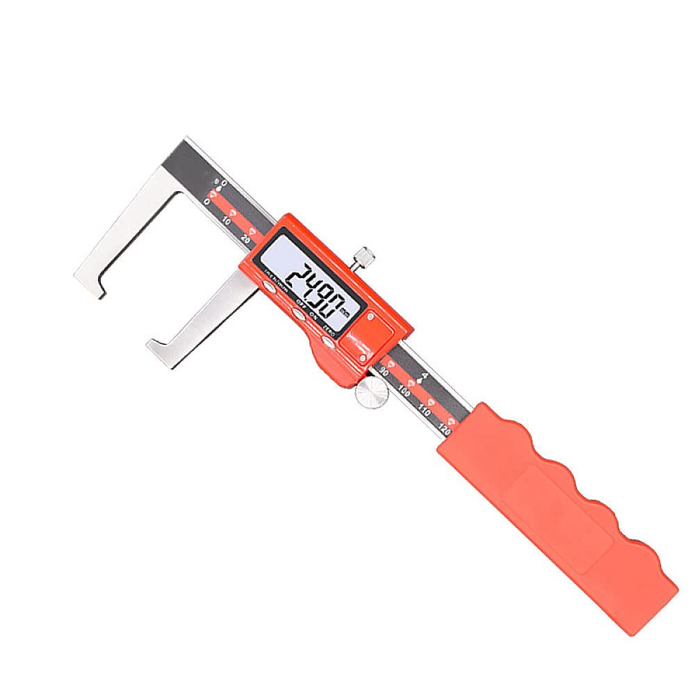 Digitaler Messschieber, Edelstahl-Messschieber mit LCD-Bildschirm, IP54 wasserdicht, 0-150 mm
