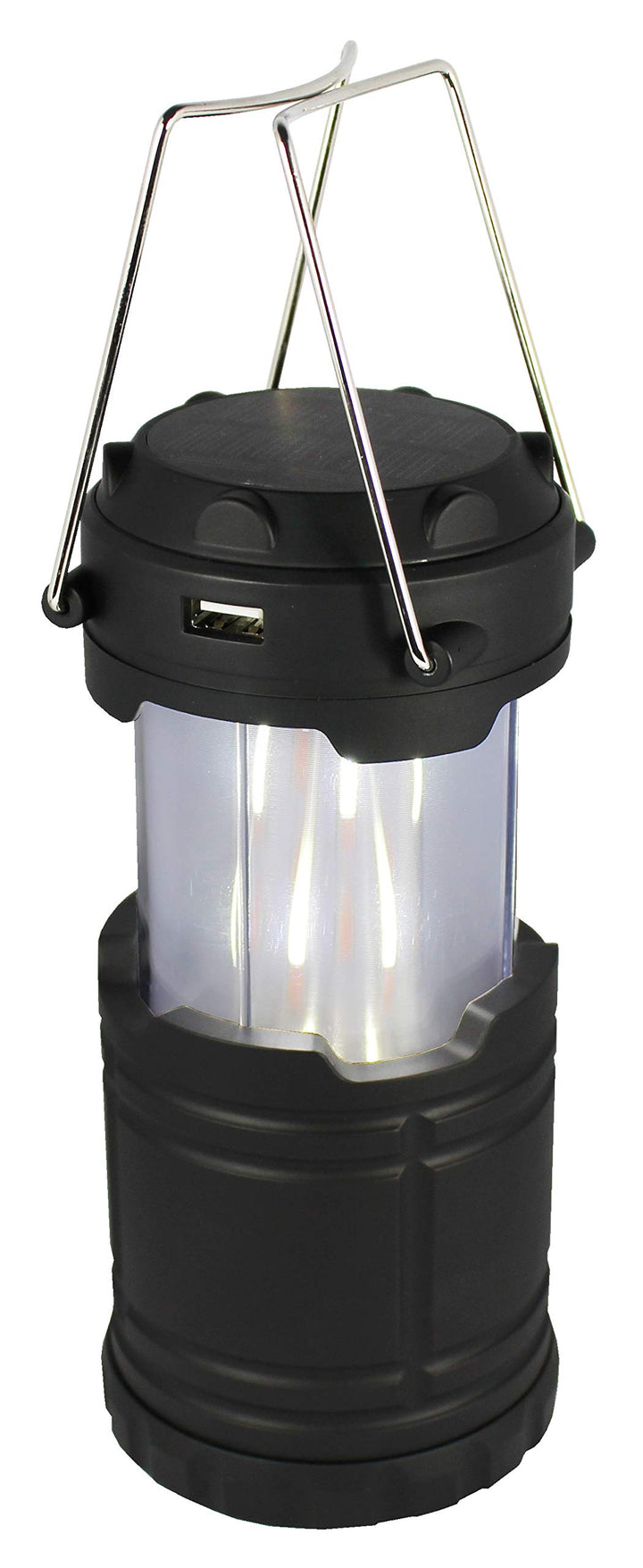 POWERplus Koala Solar/USB aufladbares LED Lanterne mit ultra helles weisses Licht/LED mit realistisc