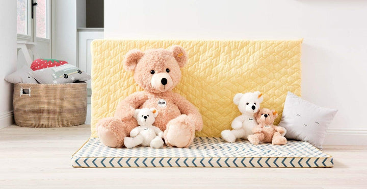 Steiff cuddly toy Teddy Lotte, sweet stuffed toy, boys, girls & babies, 28 cm, teddy bear, 111310 28