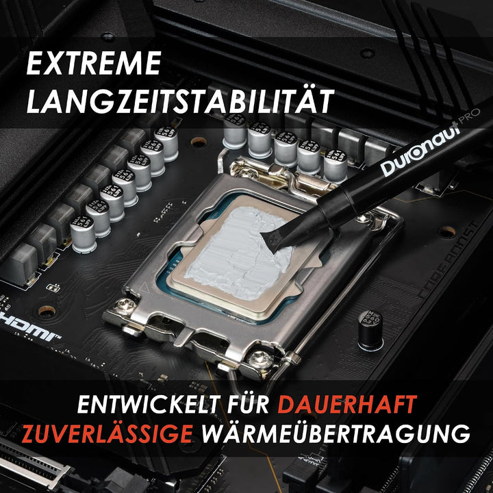 Thermal Grizzly Duronaut Pro - 6g Wärmeleitpaste - überragende Langzeitstabilität und Wärmeleitfähig