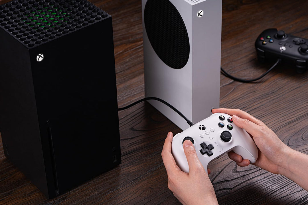 8Bitdo Ultimate Wired Controller for Xbox, Hall Effect Joystick Update, Compatible with Xbox Series