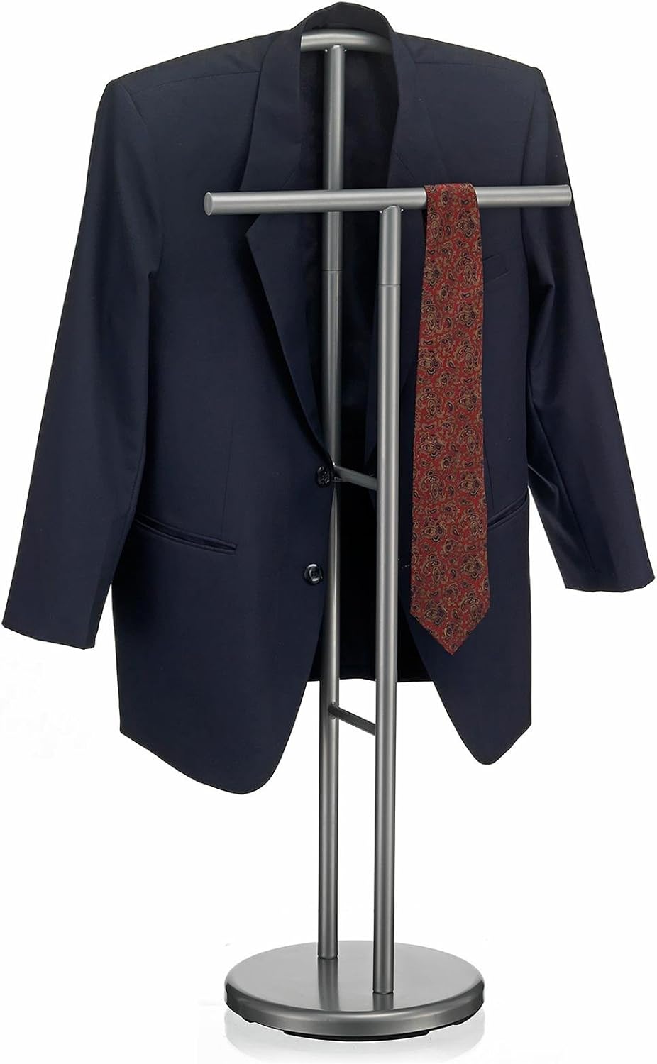 IDIMEX Herrendiener LAURENZ Garderobe Kleiderständer Garderobenständer Kleiderstange mit Hosenbügel,