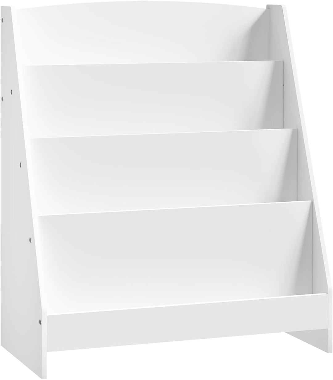 WOLTU Kinderbücherregal für Kinderzimmer Kindergarten, Bücherregal Kinder mit 4 Ebenen, Kinderregal