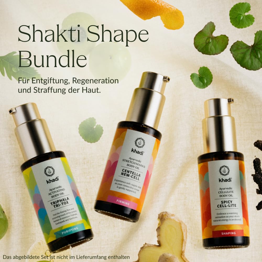 khadi CENTELLA NEW-CELL Ayurvedisches Elixier Skin & Soul Oil, Haut- & Körper-Öl, Vertraue in die In