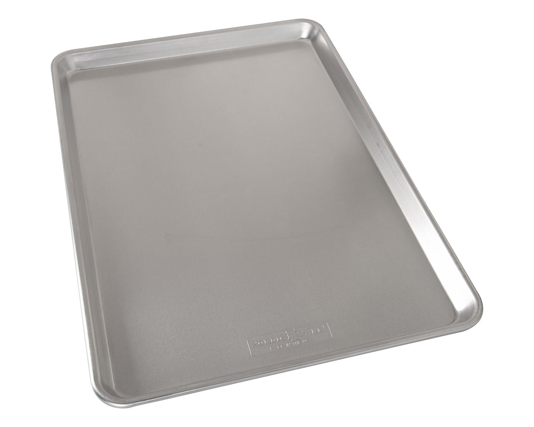 Nordic Ware 44600AMZ Baker's Big Sheet, Aluminium, Silber Grosses Bettlaken, Grosses Bettlaken
