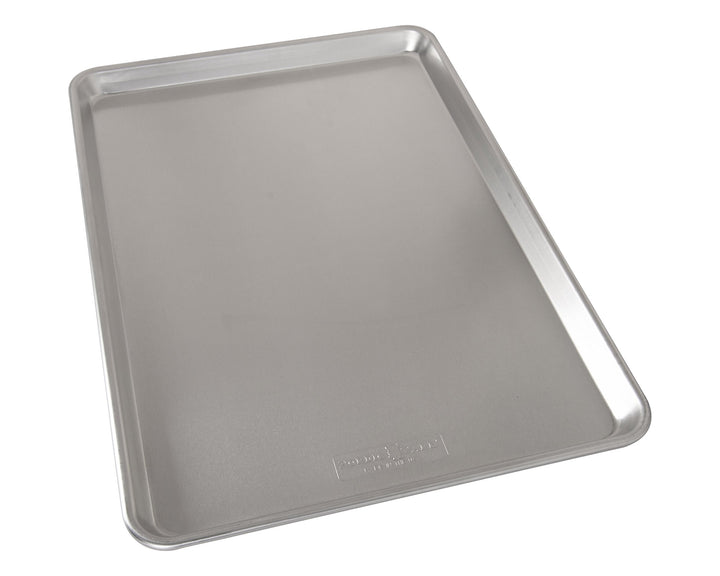 Nordic Ware 44600AMZ Baker's Big Sheet, Aluminium, Silber Grosses Bettlaken, Grosses Bettlaken