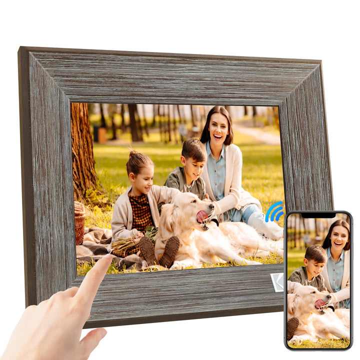 KODAK Digitaler Bilderrahmen 8 Zoll WLAN Elektronischer Bilderrahmen HD IPS Touchscreen Smart Fotora