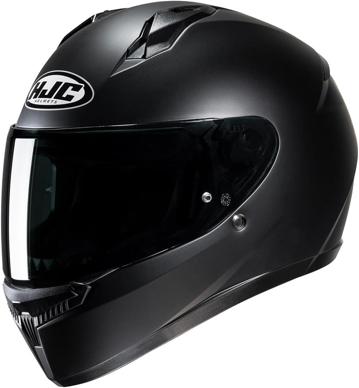 HJC C10 SEMI FLAT BLACK XS XS (53), XS (53)