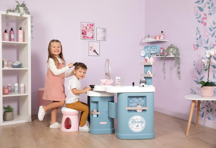Smoby - My Beauty Center Kosmetikstudio - Schminktisch mit elektronischen und mechanischen Funktione
