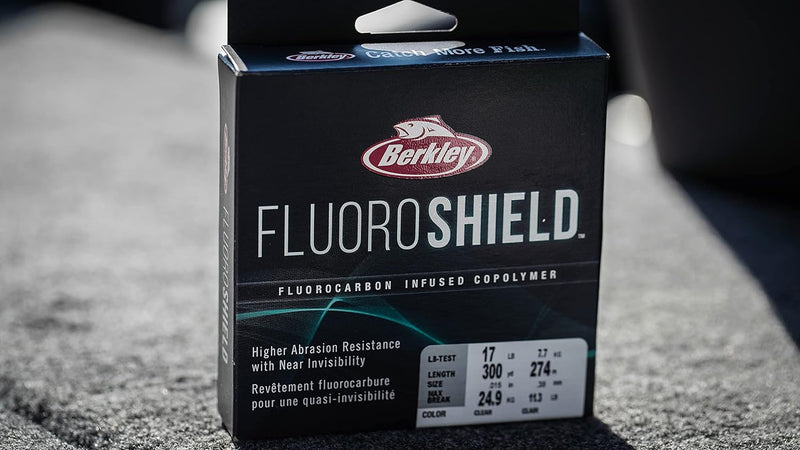 Berkley FluoroShield Fluorocarbon-Angelschnur 3,4kg| 3000yd | 2743m, 3,4kg| 3000yd | 2743m