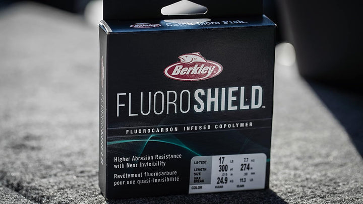 Berkley FluoroShield Fluorocarbon-Angelschnur 6,4kg| 3000yd | 2743m, 6,4kg| 3000yd | 2743m