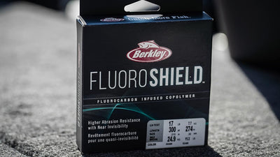 Berkley FluoroShield Fluorocarbon-Angelschnur 4,5kg| 3000yd | 2743m, 4,5kg| 3000yd | 2743m