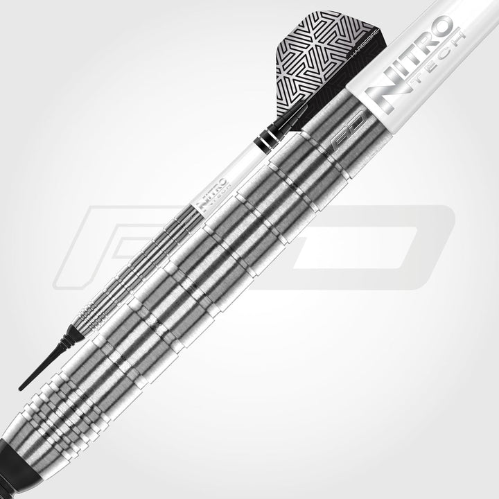 RED DRAGON Luke Humphries TX Softip Serie Premium Wolfram Dart Set mit Flüge und Schäften 18G 1, 18G