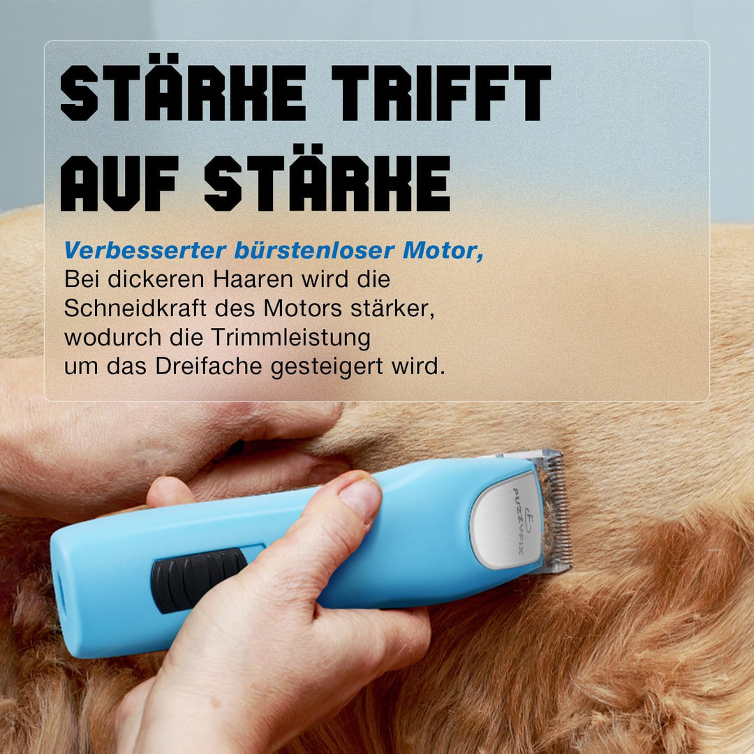 Professionelle Hundeschermaschine profi,2 Geschwindigkeits Schermaschine Ergonomisches Design Hund K