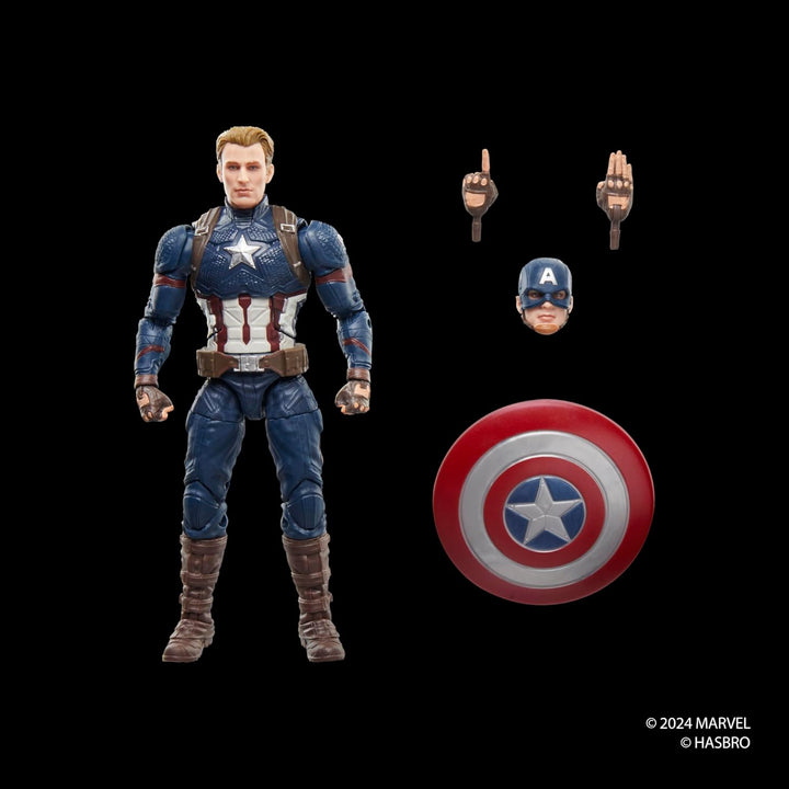Marvel Legends Series Captain America, Avengers: EndgameAction-Figur (15 cm) zum Sammeln