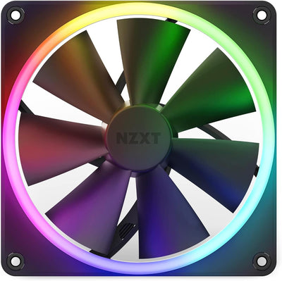 Nzxt F140 RGB Fans - RF-R14SF-B1 - Erweiterte Anpassung der RGB-Beleuchtung – Flüsterleise Kühlung –