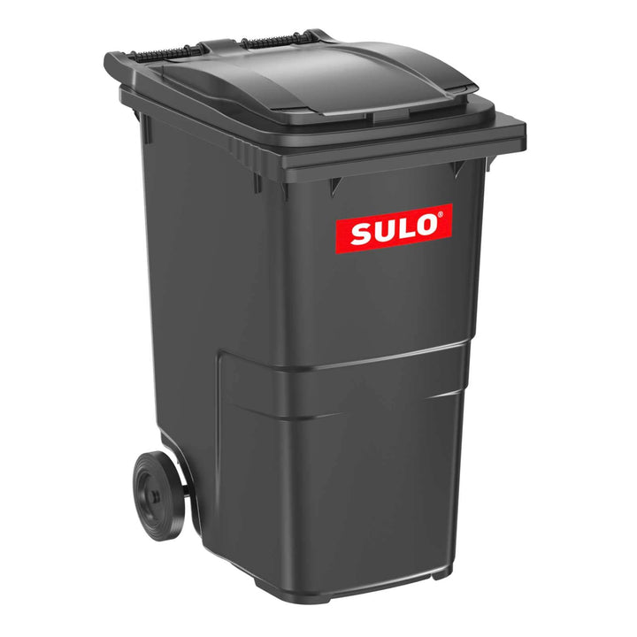 plasteo Sulo CITYBAC CLASSIC Mülltonne 360L Grau, DIN-Konform, Langlebig Grau Grau, Grau Grau