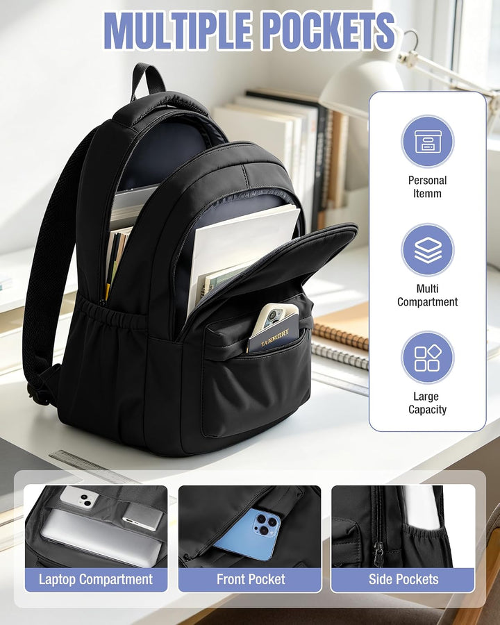 Schulrucksack Teenager Mädchen Jungen Rucksack Schule Schultasche | Wasserdichter Laptop Rucksack Da