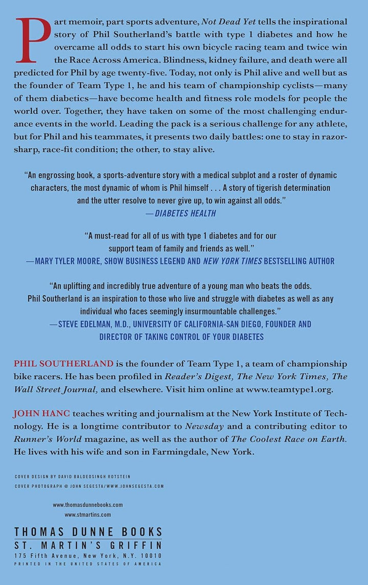 Not Dead Yet: My Race Against Disease: From Diagnosis to Dominance, Taschenbuch