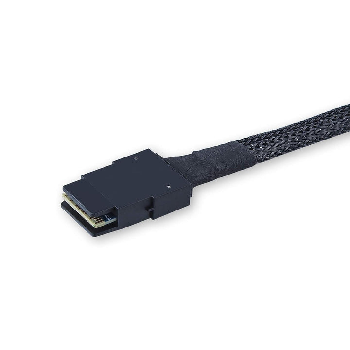 10Gtek® [2 Stück Mini SAS SFF-8643 zu SFF-8087 Kabel, Internal Mini SAS HD to Mini SAS Cable, 0.8-Me