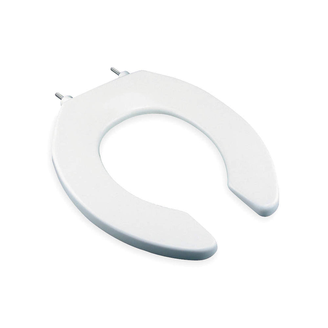 Bemis 2055CT 2055CTJ 000 Robuster Toilettensitz ohne Deckel, der sich nie löst und Rückruf reduziert