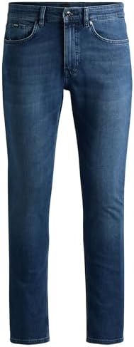BOSS Herren Jeans Delano Bc-p 31W / 34L Blau, 31W / 34L Blau
