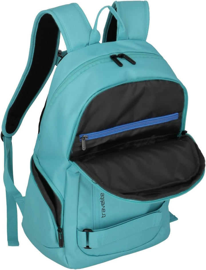 Travelite Handgepäck Rucksack, Laptop Rucksack 15,6 Zoll mit zusätzlichem Tabletfach, PATHWAY Strap,