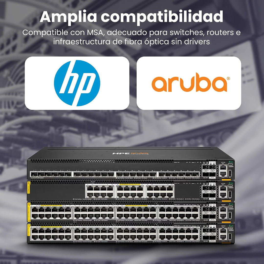 Extralink WDM SFP Modul Singlemode 10G LC 1270/1330nm bis 20km – Kompatibel mit HP Aruba – Gigabit T