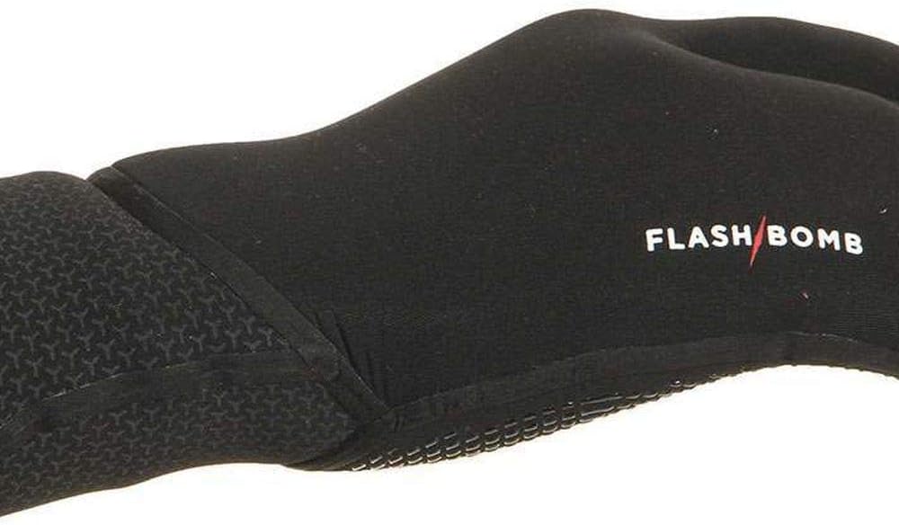 Rip Curl Flashbomb 5/3mm 3 Fingerhandschuh - Schwarz - Flash-Futter - Unisex - Stitchless- Technolog