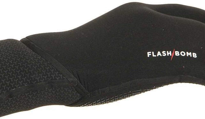 Rip Curl Flashbomb 5/3mm 3 Fingerhandschuh - Schwarz - Flash-Futter - Unisex - Stitchless- Technolog