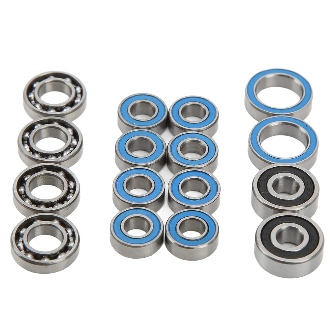 16pcs RC-Achsen-Lager, Tragbares, Reibungsarmes Achsen-Kugellager-Set aus Edelstahl für Axiale SCX10