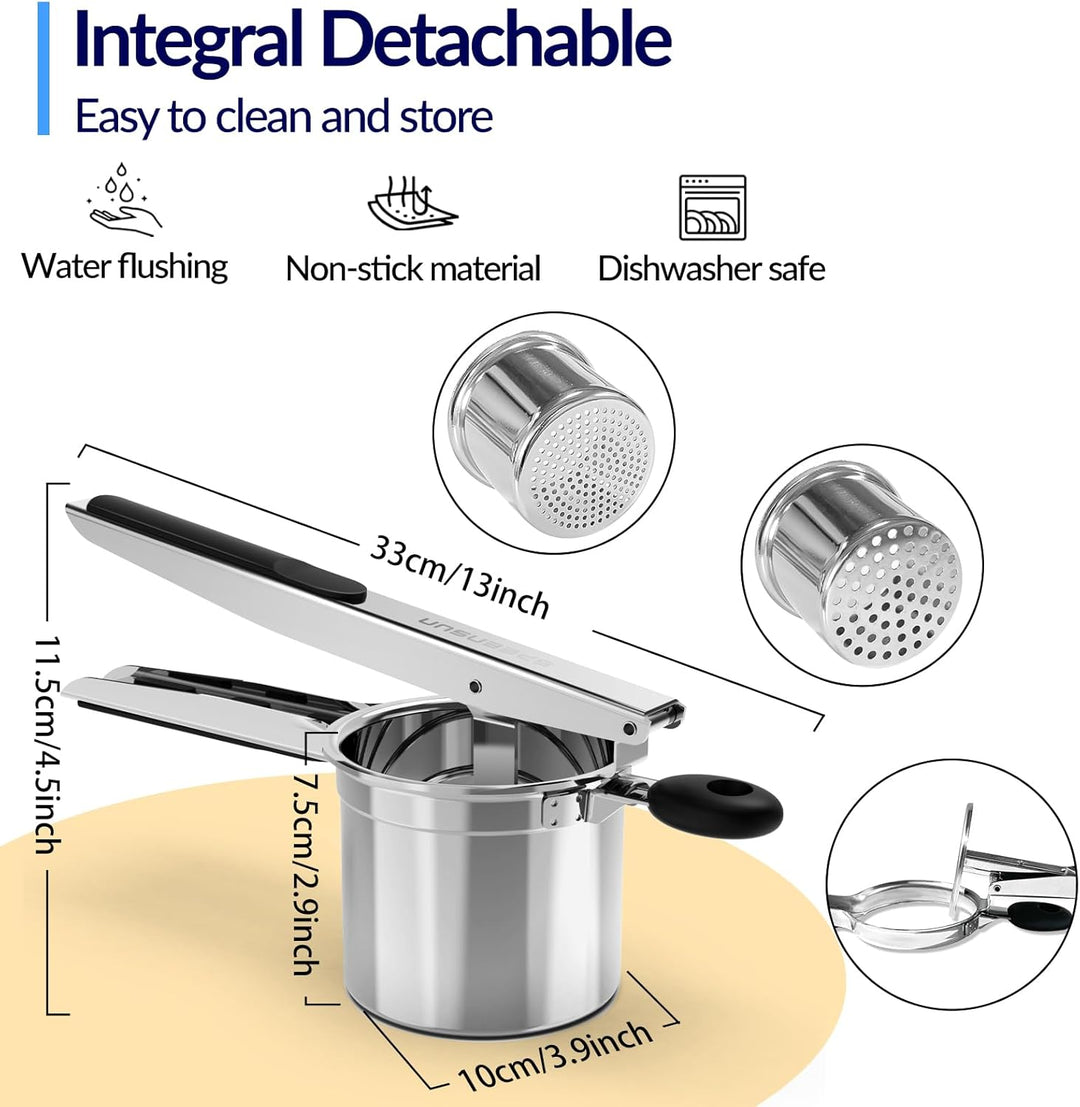 Kartoffelpresse, Kartoffelstampfer mit 2 Ersatzbechern potato ricer-2cups, potato ricer-2cups