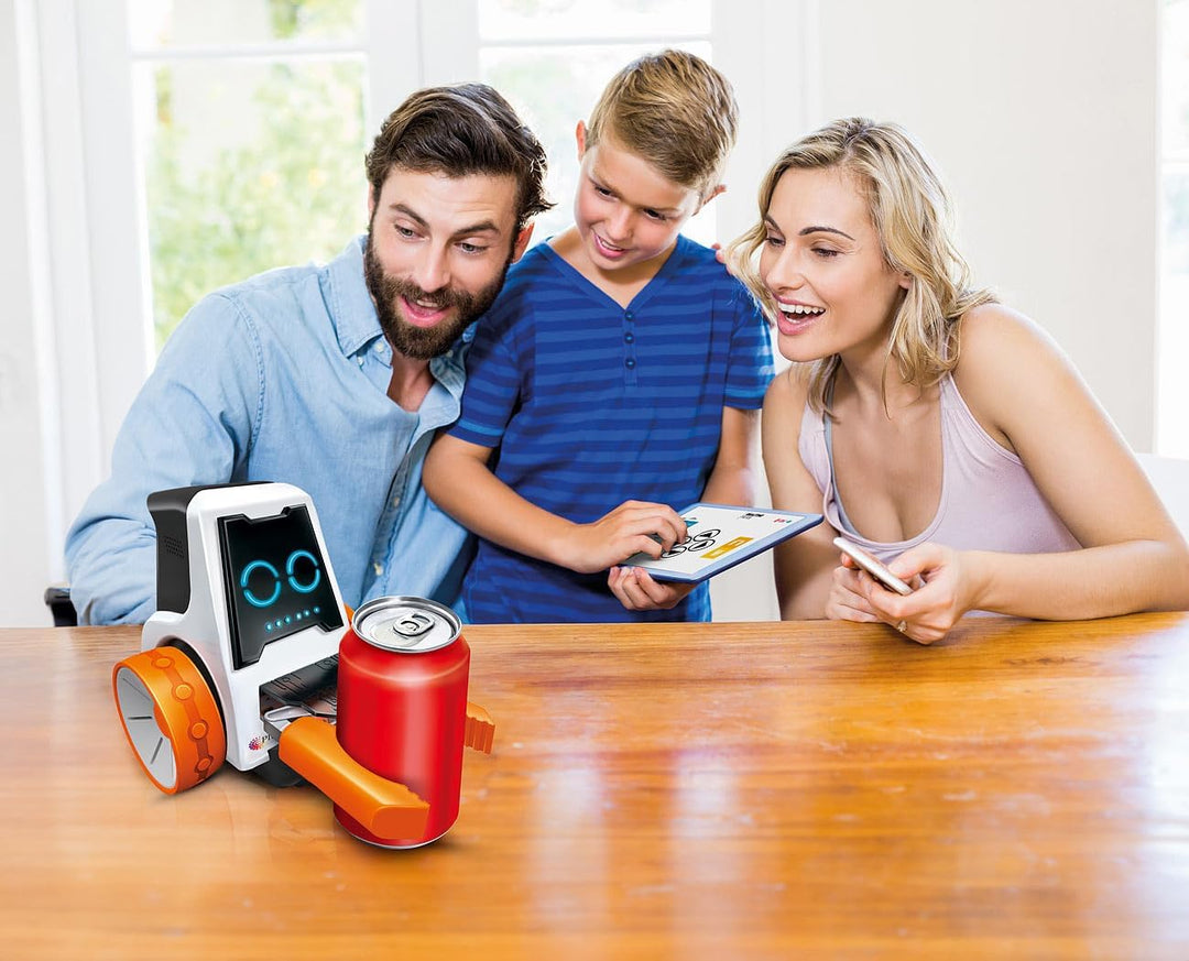 Playtastic Lernroboter: Spielzeug-Roboter-Bausatz mit Bluetooth und App für Programmierung (Roboter-