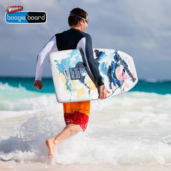 Wham-O Bodyboard 2er-Pack | Schwimmbrett für Strand & Schwimmbad | Leichtes Surfbrett Kinder | 94x46