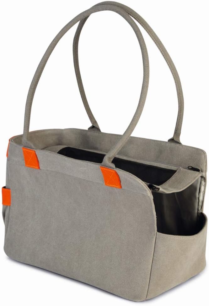 Beeztees K&Bz Transporttasche Metka Grau, 40 x 20 x 28 cm, 2000 g, grau