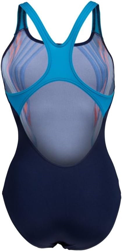 Arena Damen Women's Arena Underwater Swimsuit Swim Pro Back One Piece Swimsuit (1er Pack) 36 Navy Mu