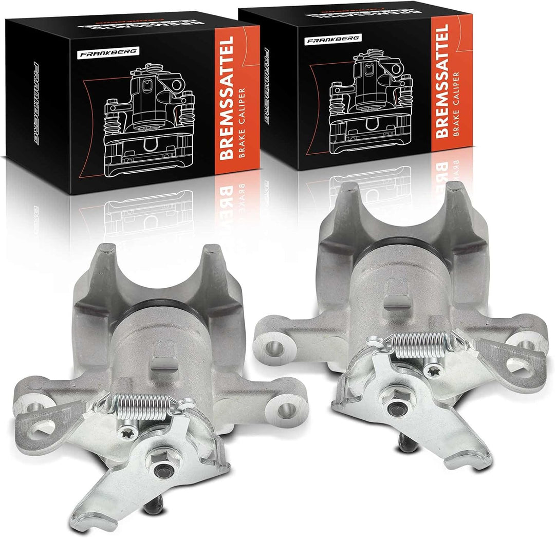 Frankberg 2x Bremssattel Bremszange Hinten Links Rechts Kompatibel mit Clio IV BH 2015-Heute Fluence