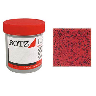 Botz-Flüssig-Glasur, 200ml, Rot gepunktet, - CBO9605
