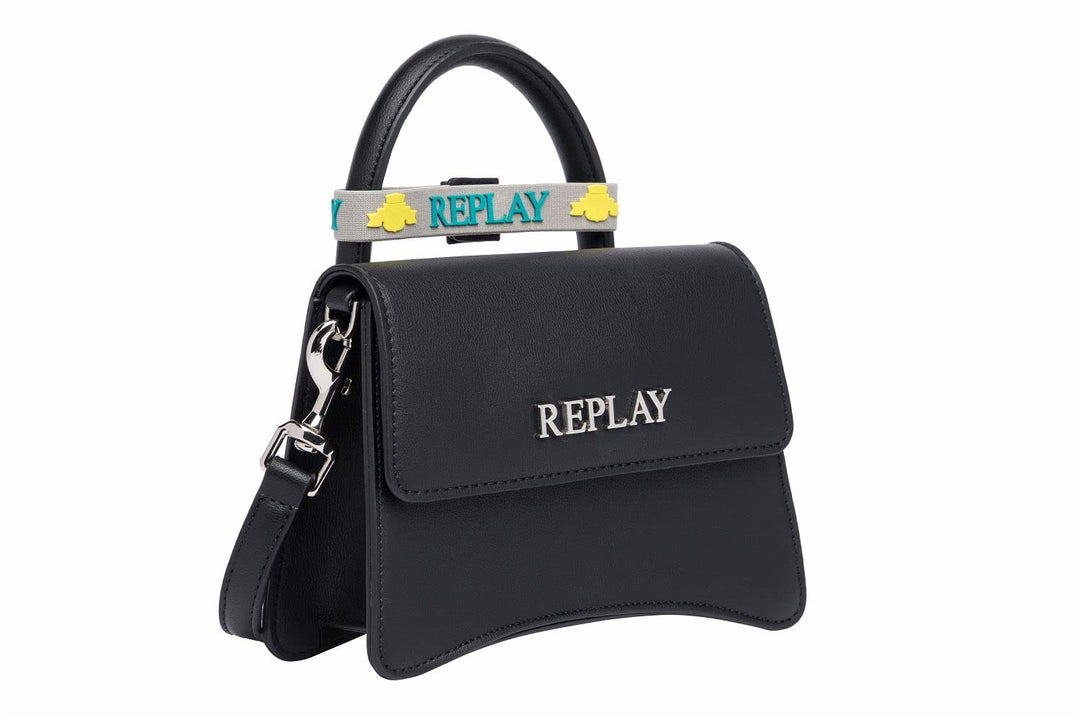 Replay Damen Fw3361 Handtasche 098 Black, 098 Black