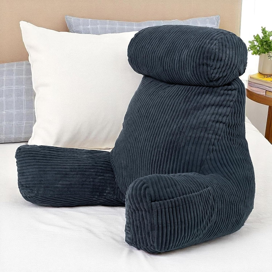 bananair – Lesekissen für Bett und Sofa aus Cord – Abnehmbare, Maschinenwaschbare Hülle – Weich & Ko